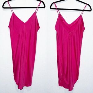 Vintage Lord & Taylor 100% Silk Cami Slip Dress Lingerie Pink